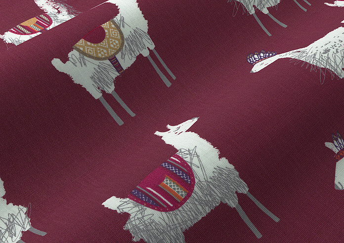 Alpaca, Salsa - Roman Blind - Image 4